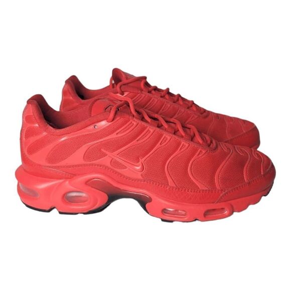 NIKE Air Max Plus 'University Red' Running Shoes Size 9 - Picture 3 of 9